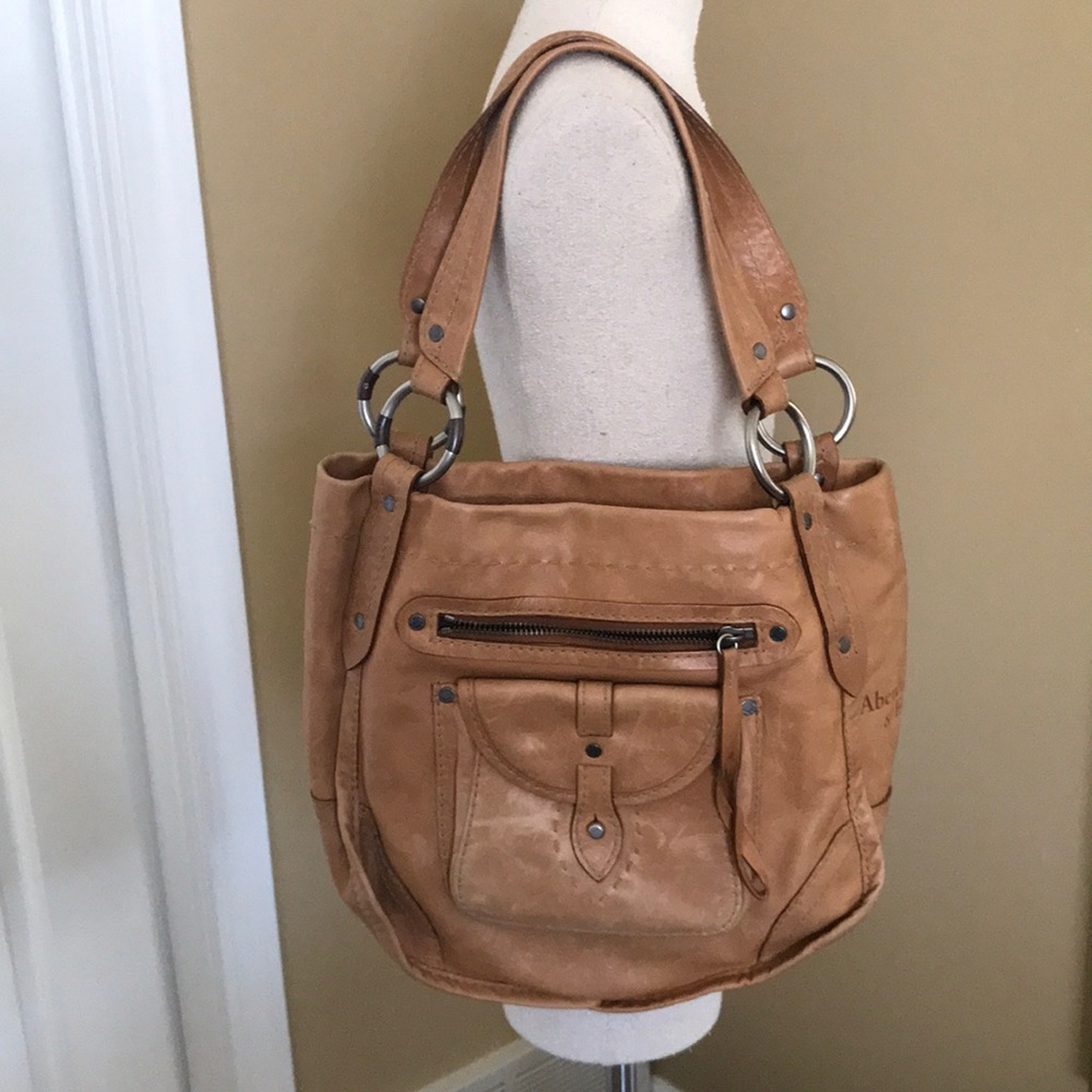 Vintage Abercrombie and fitch leather purse
